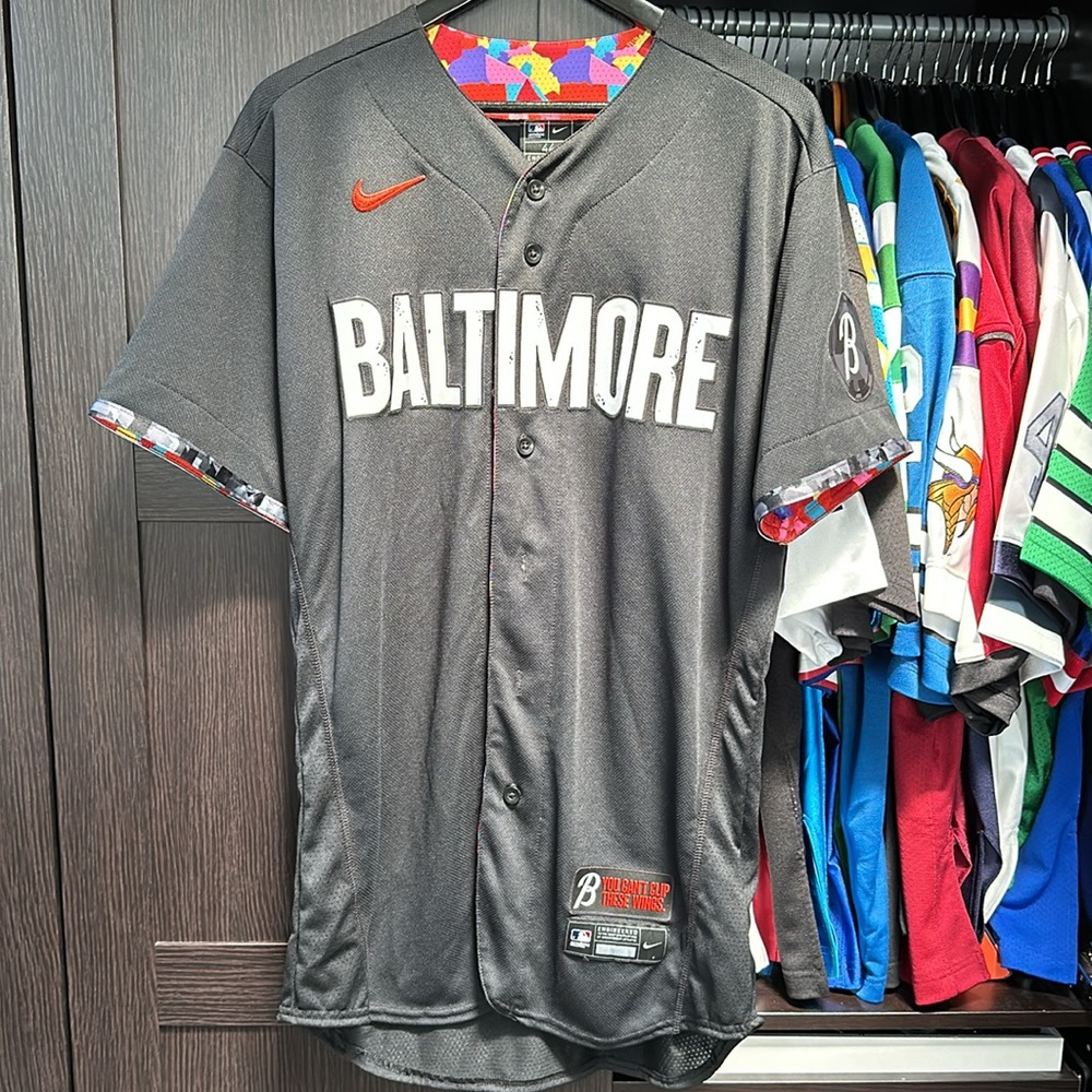 Jackson Holliday Baltimore Orioles Nike City Connect Authentic Player Jersey
